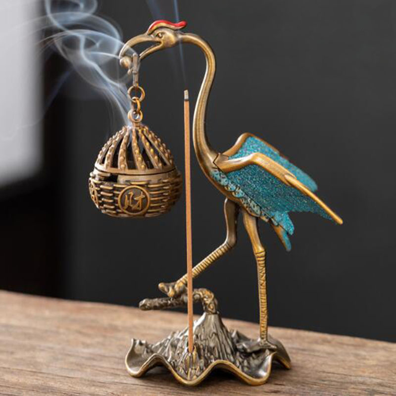 Home Fragrance Lamp - Metall Kran Hängenden Korb Aromatherapie Brenner