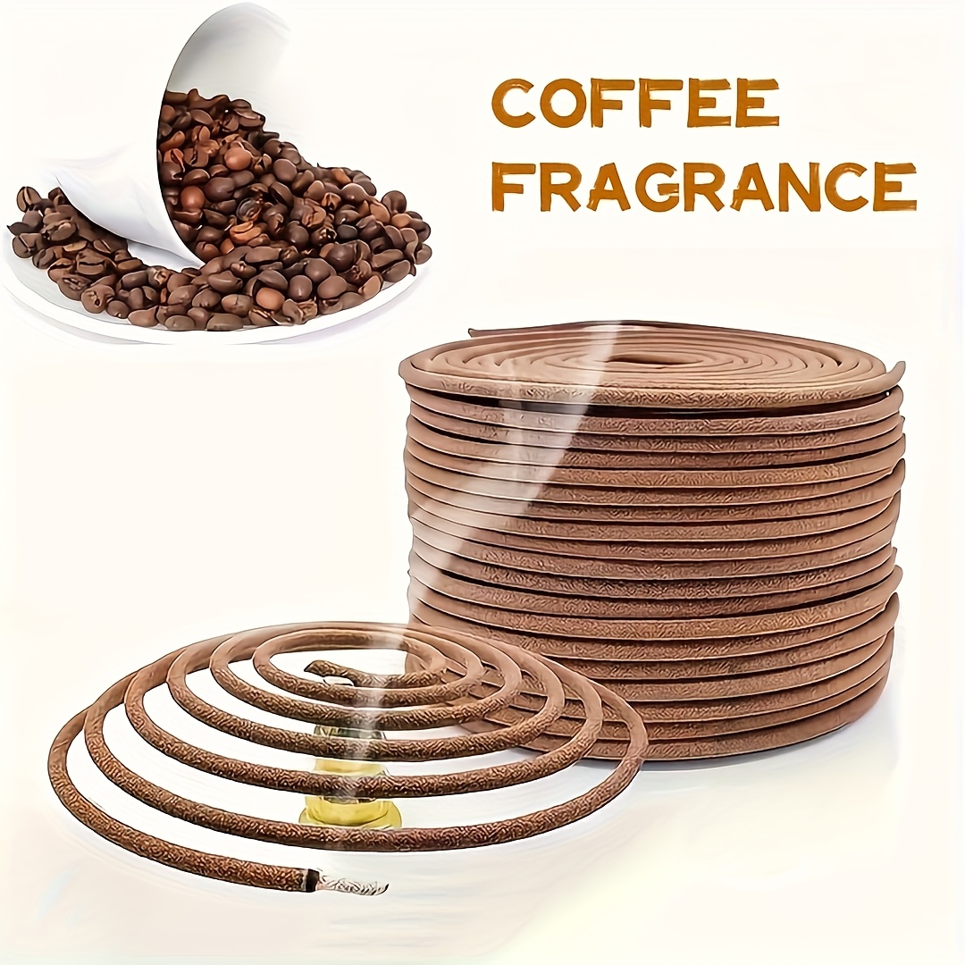 Quality Home Fragrance - Hochwertiger Kaffeespulen-Räucherstäbchen, hochwertiger duftender Hausduft mit