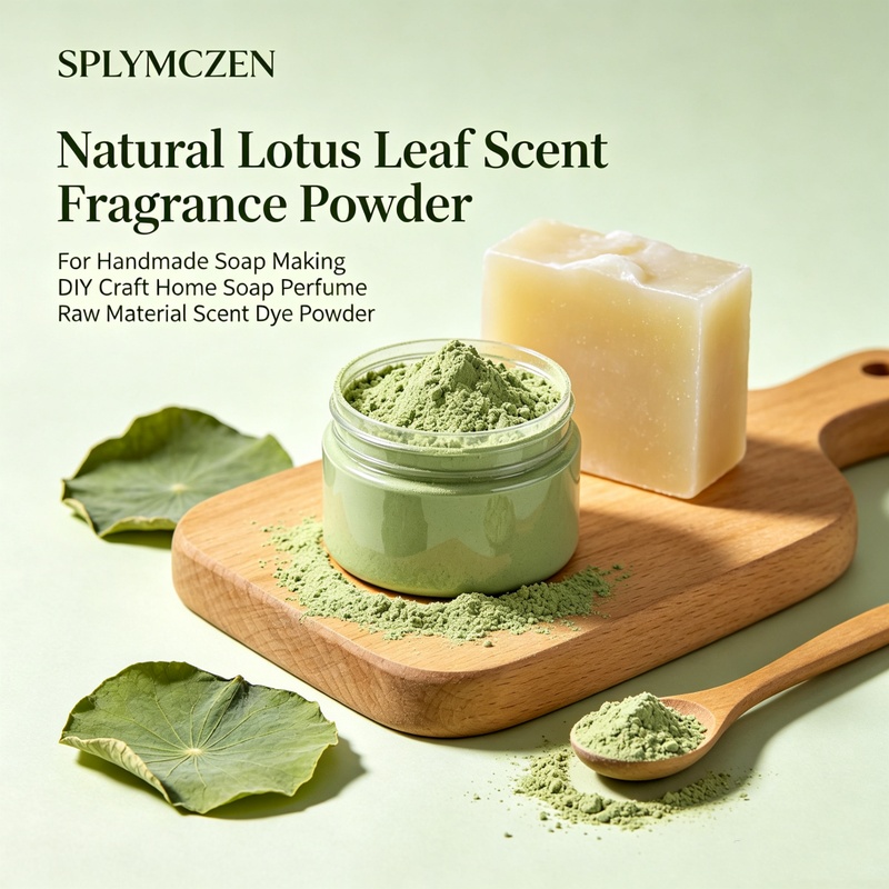 Home Fragrance Powder - SPLYMCZEN Lotusblatt-Duftpulver, Natürliches Duftpulver, DIY Handgemachte