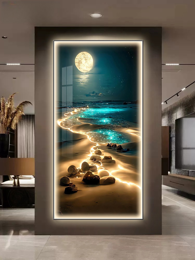 Home Fragrance Ocean Breeze - Ozean Wellen Wand Lampe Eingang Dekoration