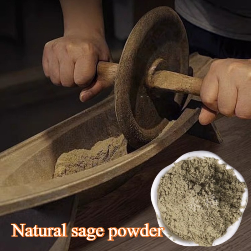 Home Fragrance Powder - 500 g natürliches Salbepulver, handgefertigtes Räucherstäbchenmaterial,