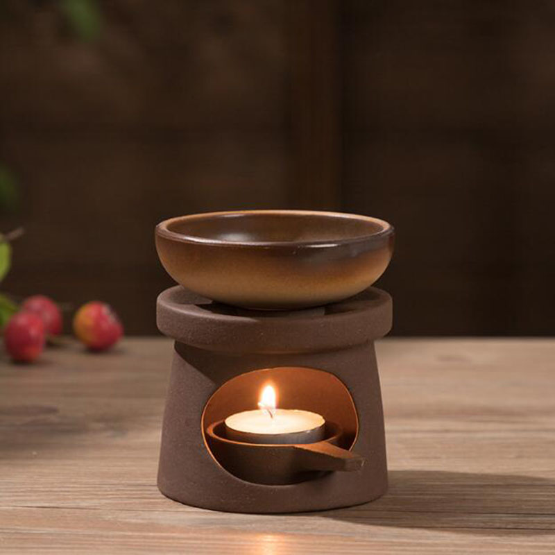 Home Fragrance Oils For Oil Burners - Grobe Keramik Ätherisches Öl Furnance Teekocher