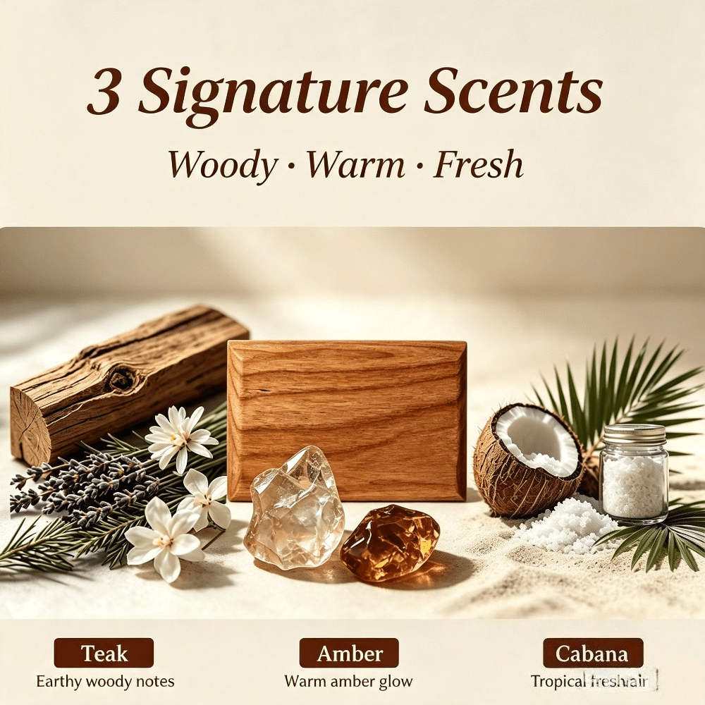 Auto-Lufterfrischer Teak Amber – Home Fragrance That Lasts Long Bewertung und Preis